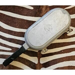 Vintage Guardian Service Ware Double Sided Fish Omelet Fry Flip Pan Skillet USA